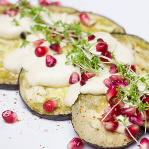 Pomegranate eggplant